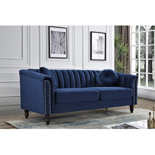 Wayfair royal deals blue couch